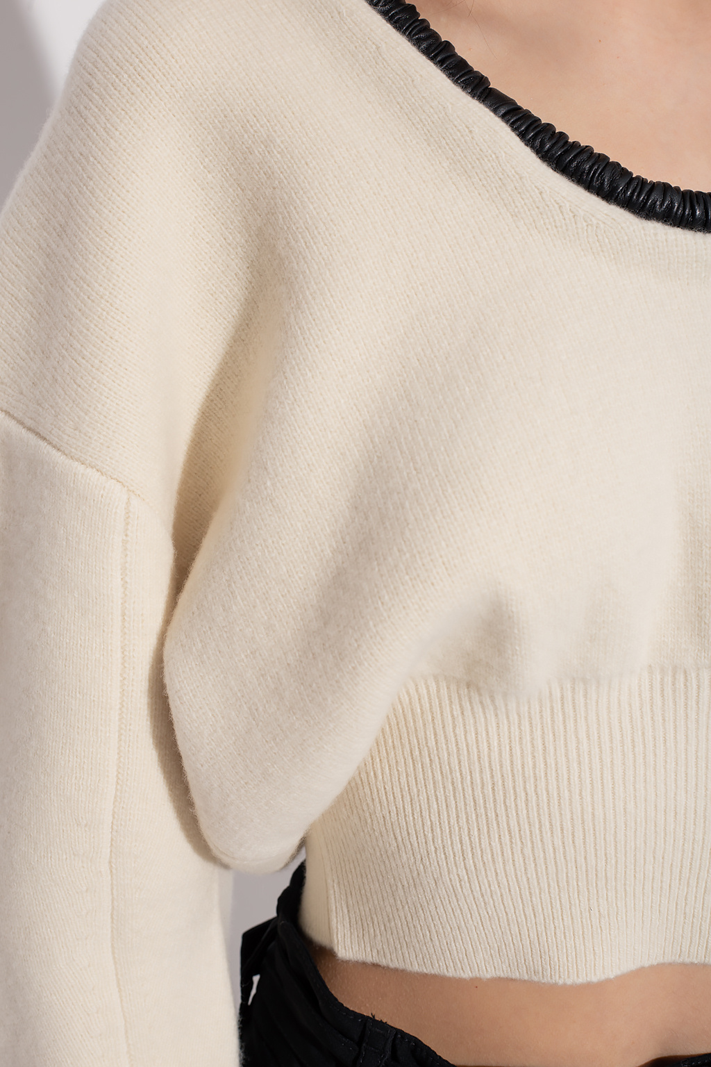 Alexander Wang Sweater with puff sleeves